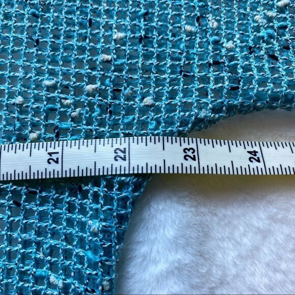 Kaktus Open Knit 2 Button Front Cardigan/Cover Size Large - Picture 8 of 10